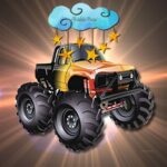 Karikatür Kamyonlar Gizli Yıldızlar