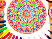 Resim Mandala sayfaları