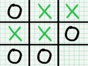 Tic Tac Toe kağıt notu