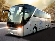 Resim Yolcu otobüsü yokuş yukarı sürüş simülatörü: arazi otobüsü